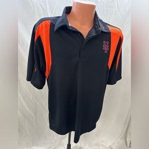 Nike Team NY Mets MLB Polo Med. Black/Orange
